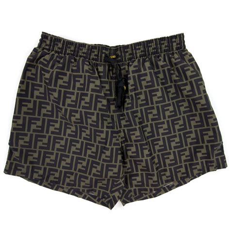 fendi water resistant shorts|fendi swim shorts.